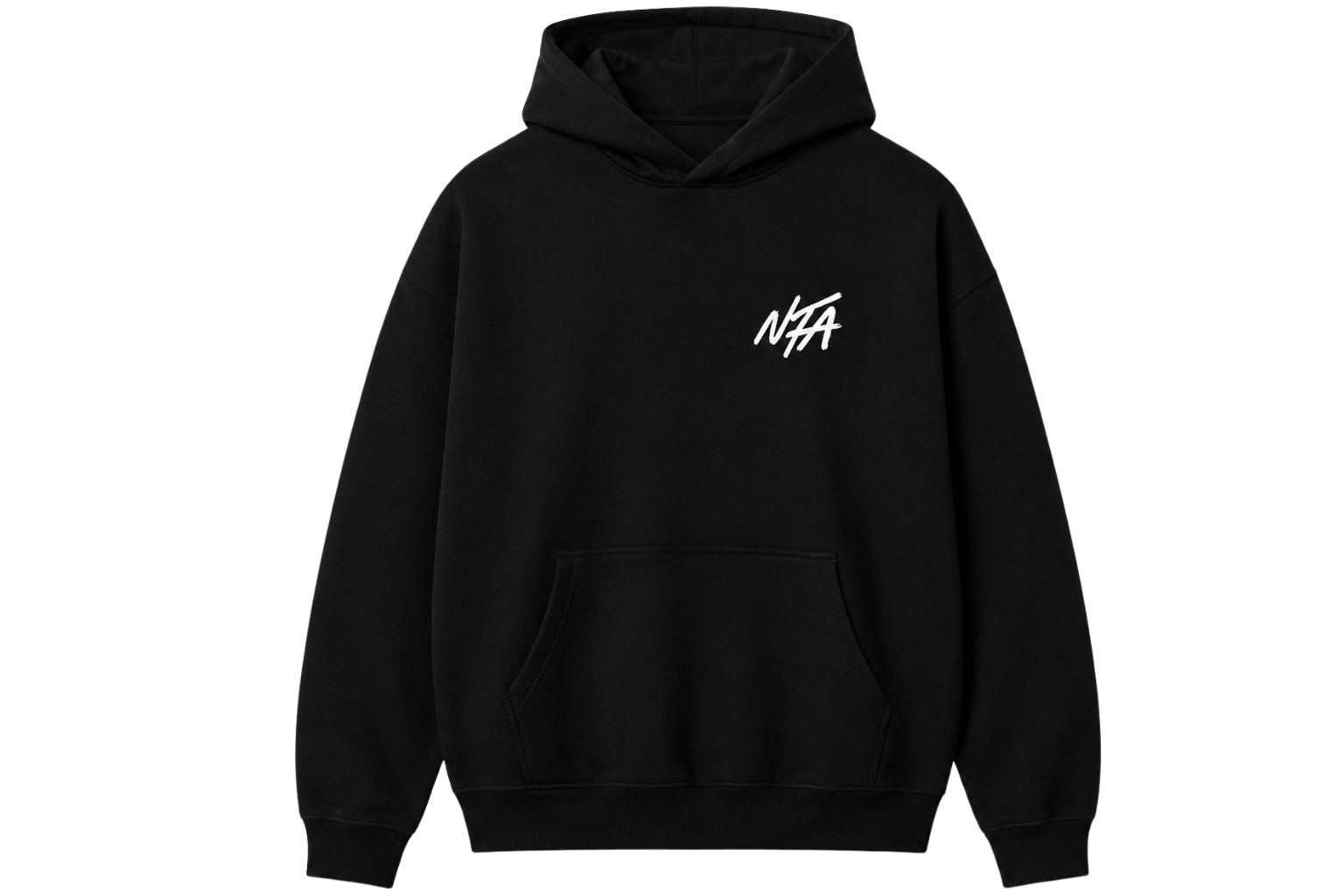 NTA | Never Thirst Again Hoodie - Black/White
